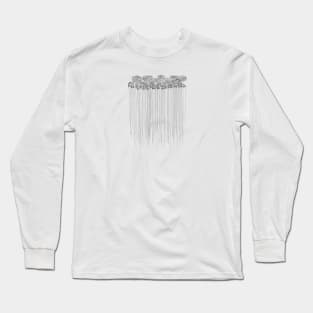 Rain cloud graphic Long Sleeve T-Shirt